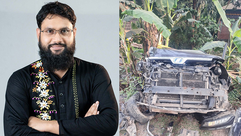 সড়ক দুর্ঘটনায় কুড়িগ্রাম-২ আসনের এমপি আহত, গাড়িচালক ও সহকারী গুরুতর