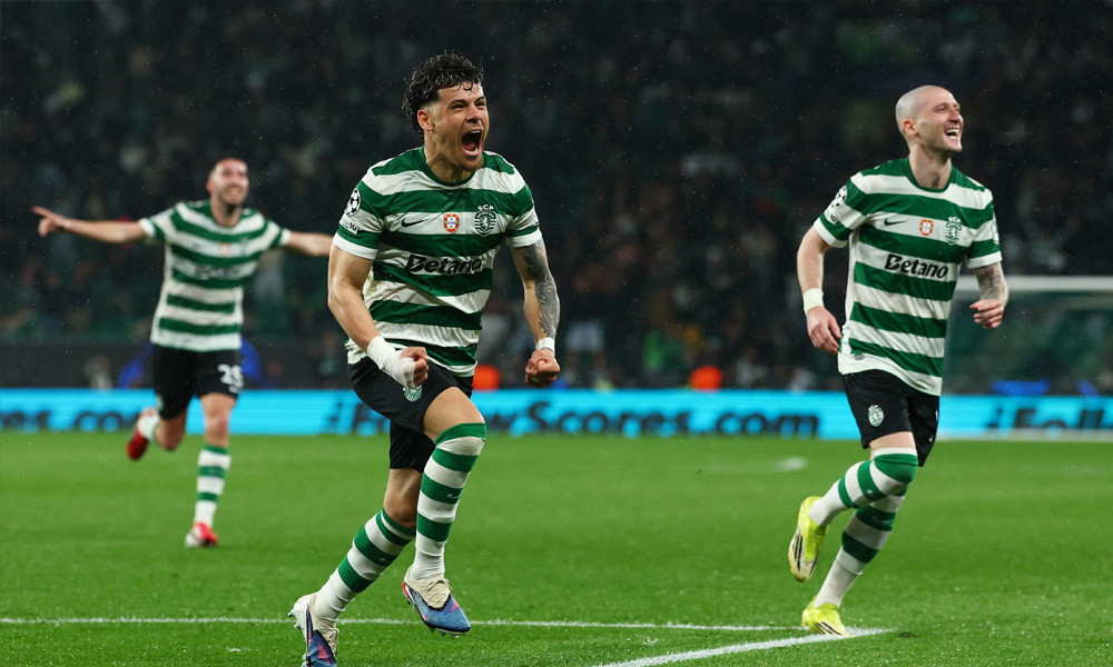 স্পোর্টিং সিপি ইতিহাস রচনা করলো চ্যাম্পিয়নস লিগে