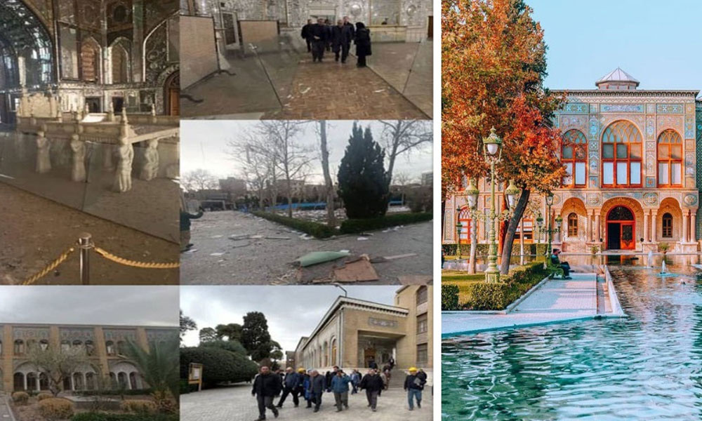 ইউনেসকো উদ্বেগ প্রকাশ করছে তেহরানের গোলেস্তান প্রাসাদে ক্ষয়ক্ষতির ঘটনায়