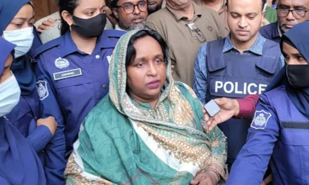 সিদ্ধিরগঞ্জে দায়েরকৃত দুই মামলায় সাবেক মেয়র আইভীর জামিন