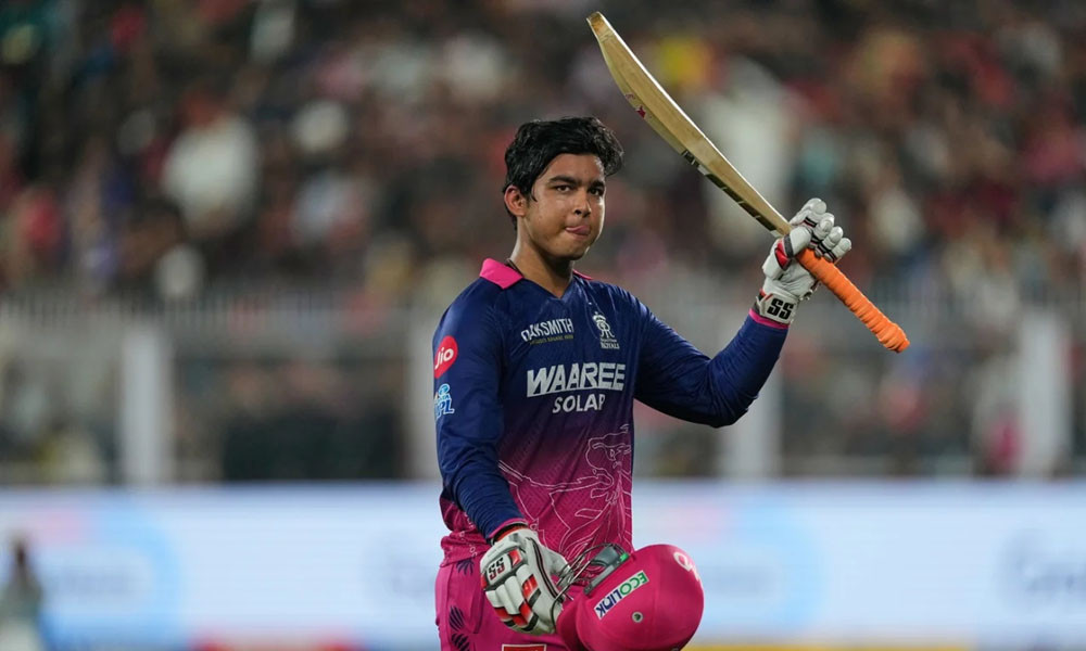 আইপিএলে রাজস্থান রয়্যালসের জয়ে গুরুত্বপূর্ণ ভূমিকা রাখলেন ১৫ বছর বয়সী বৈভব সূর্যবংশী