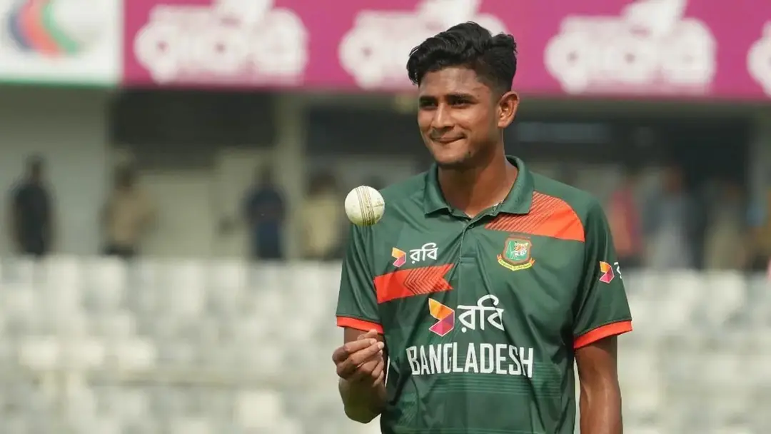 টাইগার পেসার নাহিদ রানার বোলিং গতিতে মুগ্ধ কিউই স্পিনার ইশ সোধি