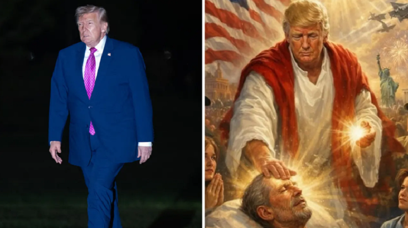 এআই-তৈরি ‘যিশু সদৃশ’ ছবি পোস্ট করে সমালোচনায় ট্রাম্প, পরে অপসারণ
