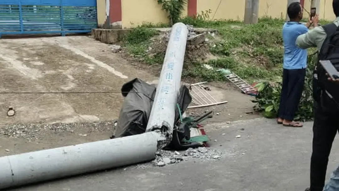 গাজীপুরে চলন্ত অটোরিকশার ওপর বিদ্যুতের খুঁটি পড়ে প্রাণ হারালেন স্কুলশিক্ষিকা