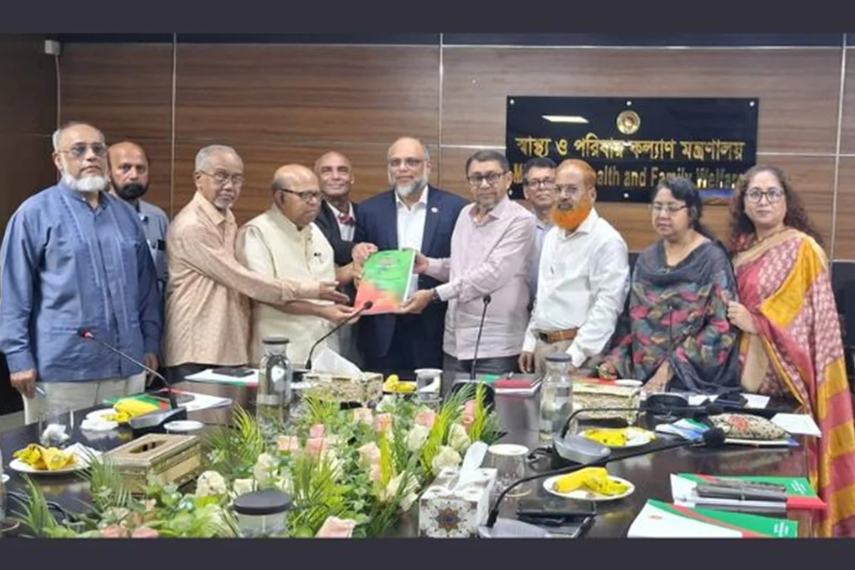 স্বাস্থ্যখাত সংস্কারের সুপারিশ পর্যায়ক্রমে বাস্তবায়নের ঘোষণা