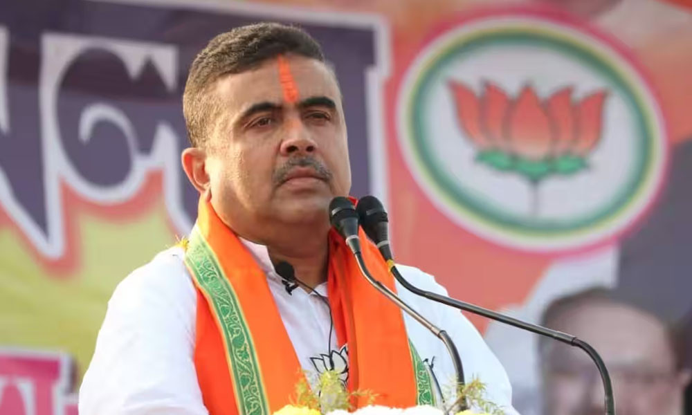 পশ্চিমবঙ্গের মুখ্যমন্ত্রী হিসেবে শপথ নিচ্ছেন শুভেন্দু অধিকারী