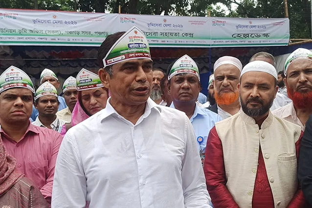 পঞ্চগড়ে তিন দিনব্যাপী ভূমিসেবা মেলার উদ্বোধন, ভূমি ব্যবস্থাপনায় আধুনিকায়নের তাগিদ