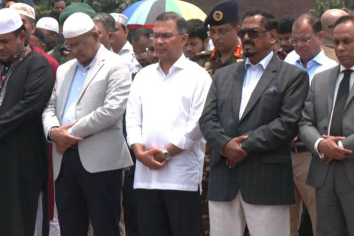 সাবেক স্বাস্থ্য প্রতিমন্ত্রী মিজানুর রহমান সিনহার প্রথম জানাজা অনুষ্ঠিত