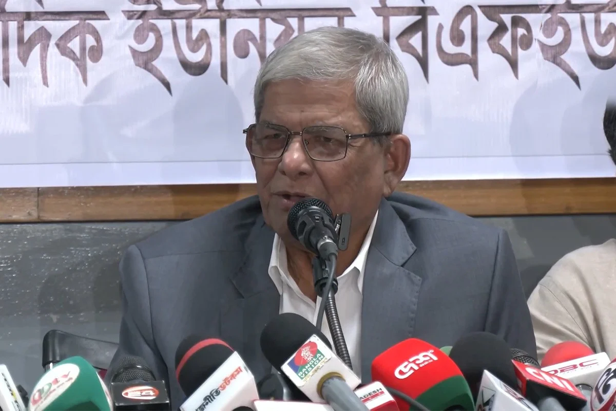 আওয়ামী লীগ ও গণতন্ত্র একসঙ্গে যায় না: মির্জা ফখরুল
