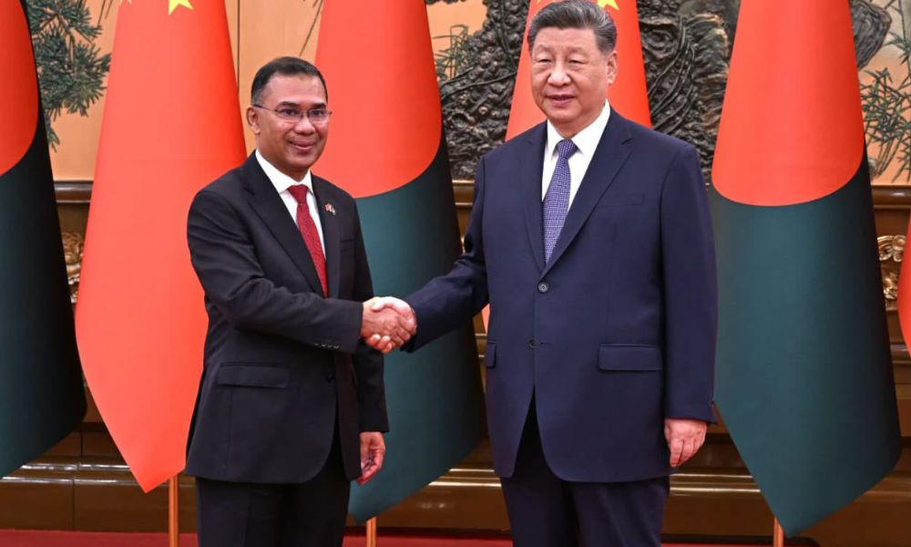 বেইজিংয়ে শি চিন পিংয়ের সঙ্গে প্রধানমন্ত্রী তারেক রহমানের বৈঠক, বহুমুখী দ্বিপক্ষীয় সহযোগিতার বিষয়ে আলোচনা