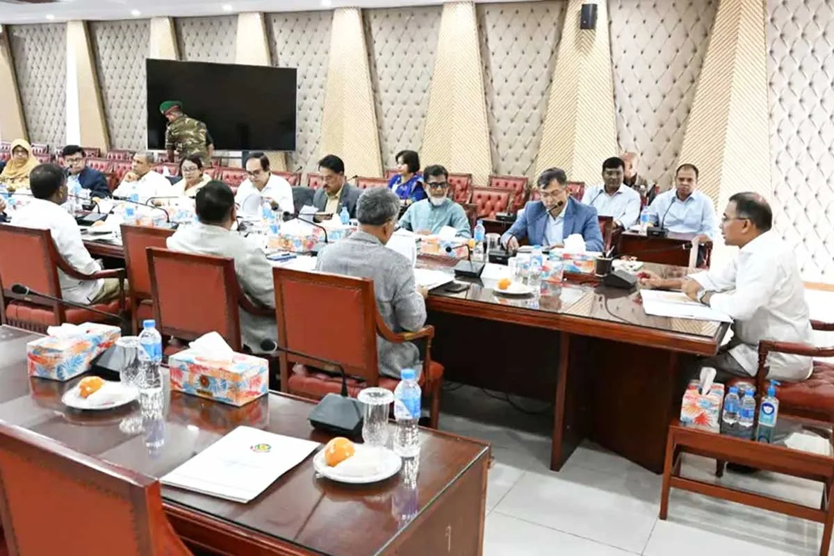 রাজধানীর যানজট নিরসন ও ট্রাফিক ব্যবস্থাপনা আধুনিকায়নে উচ্চপর্যায়ের সভা