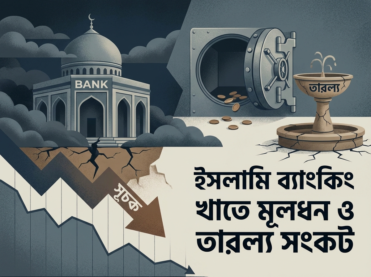 শরিয়াহভিত্তিক ব্যাংকগুলোর আর্থিক সূচকের বড় পতন, মূলধন ও তারল্য সংকটে দেশের ইসলামি ব্যাংকিং খাত