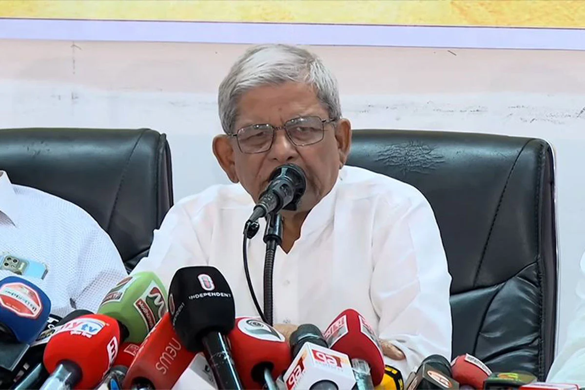 গণতন্ত্রবিরোধী শক্তির অপতৎপরতা রুখতে সকল গণতান্ত্রিক পক্ষকে ঐক্যবদ্ধ হওয়ার আহ্বান মির্জা ফখরুলের