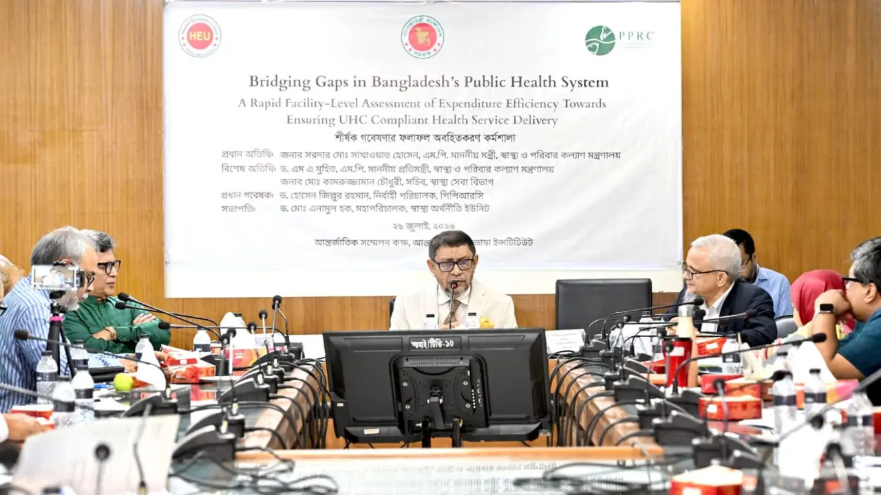 পছন্দের প্রতিষ্ঠানকে কাজ পাইয়ে দিতে টেন্ডারে জুড়ে দেওয়া হয় বিশেষ শর্ত: স্বাস্থ্যমন্ত্রী