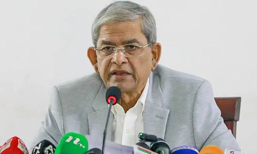 রাষ্ট্রপতির পদত্যাগ নিয়ে গুজবে কান না দেওয়ার আহ্বান মির্জা ফখরুলের
