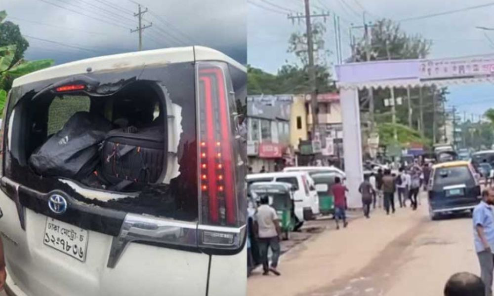 হবিগঞ্জে জাতীয় নাগরিক পার্টির গাড়িবহরে হামলা: ছাত্রদল সভাপতিসহ ১১১ জনের বিরুদ্ধে মামলা