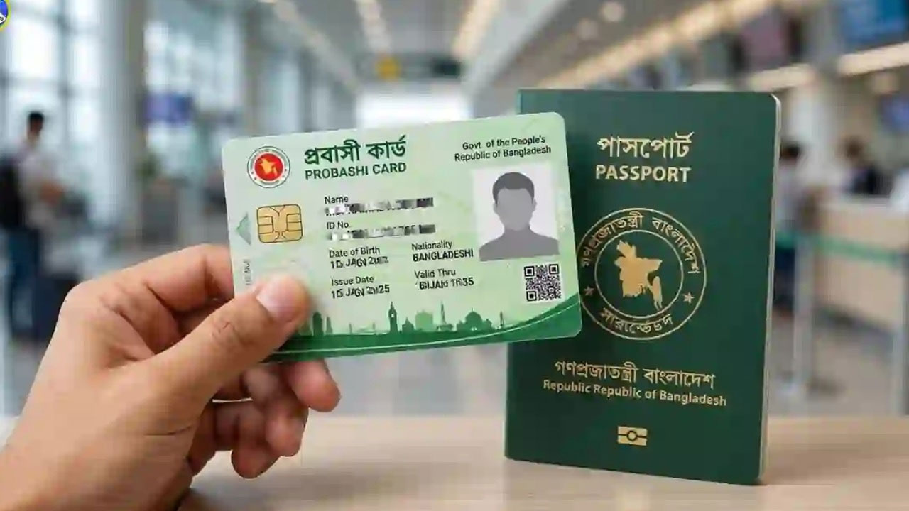আগস্ট থেকে চালু হচ্ছে ‘প্রবাসী কার্ড’: মিলবে ১০ বিশেষ সুবিধা