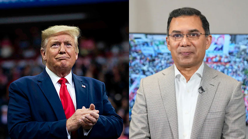 যুক্তরাষ্ট্রের স্বাধীনতা দিবসে ট্রাম্পকে প্রধানমন্ত্রী তারেক রহমানের অভিনন্দন