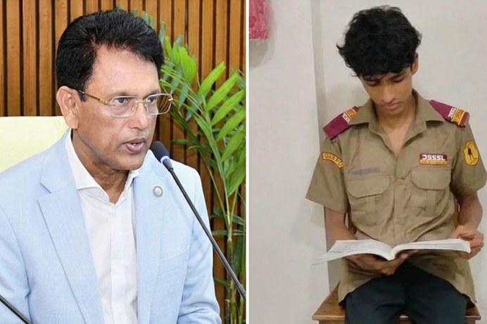 পিতার মৃত্যুশোক সামলে নৈশপ্রহরীর দায়িত্ব ও এইচএসসি পরীক্ষা, বাগেরহাটের শিক্ষার্থী ইকনের পাশে শিক্ষামন্ত্রী