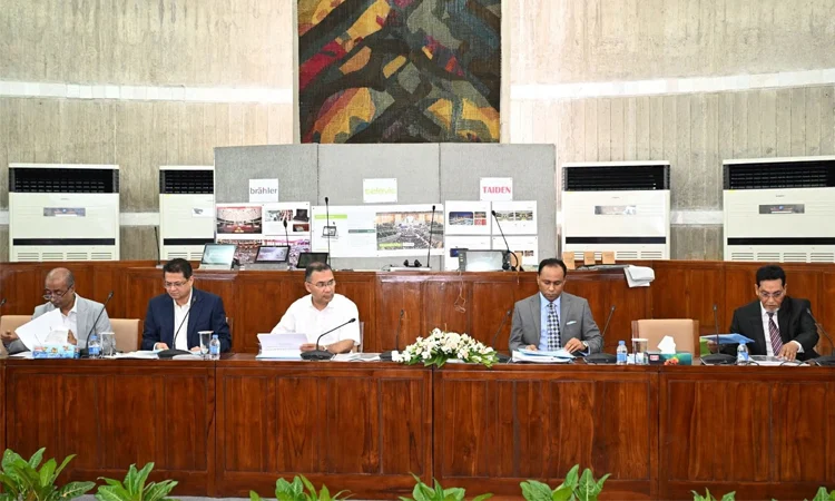 জাতীয় সংসদের নতুন সাউন্ড সিস্টেম প্রতিস্থাপনে উচ্চপর্যায়ের পর্যালোচনা সভা