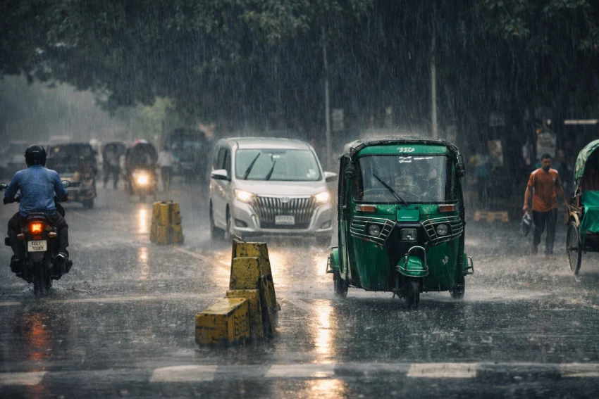 ঢাকাসহ ১৯ জেলায় ৬০ কিমি বেগে ঝোড়ো হাওয়ার পূর্বাভাস, নদীবন্দরে সতর্কতা