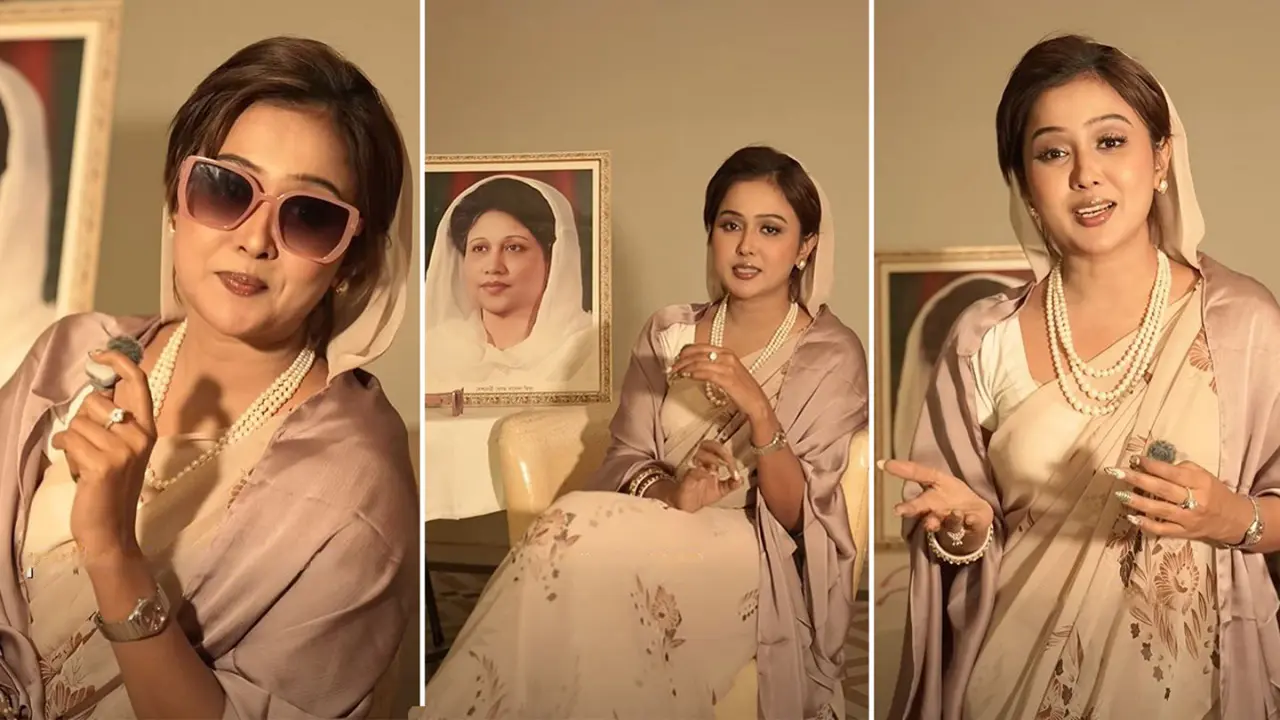 অভিনেত্রী রুকাইয়া জাহান চমক কর্তৃক সাবেক প্রধানমন্ত্রী খালেদা জিয়ার সাজ ধারণ নিয়ে আলোচনা