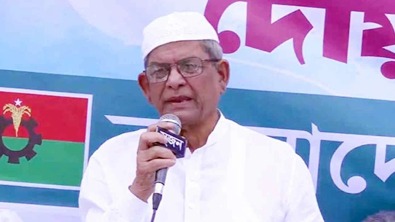 খালেদা জিয়া বিএনপিকে গণতান্ত্রিক দল হিসেবে গড়ে তোলার মূল কারিগর: মির্জা ফখরুল