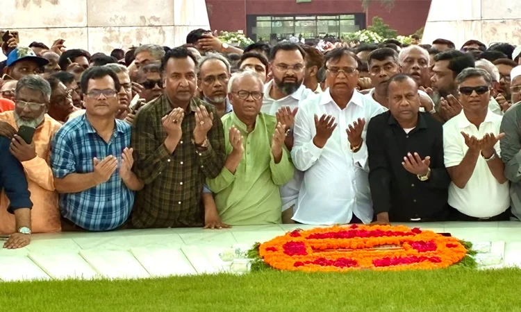 বিএনপি’র নবনিযুক্ত ভারপ্রাপ্ত মহাসচিবের শহীদ রাষ্ট্রপতি জিয়াউর রহমান ও বেগম খালেদা জিয়ার কবরে শ্রদ্ধা নিবেদন