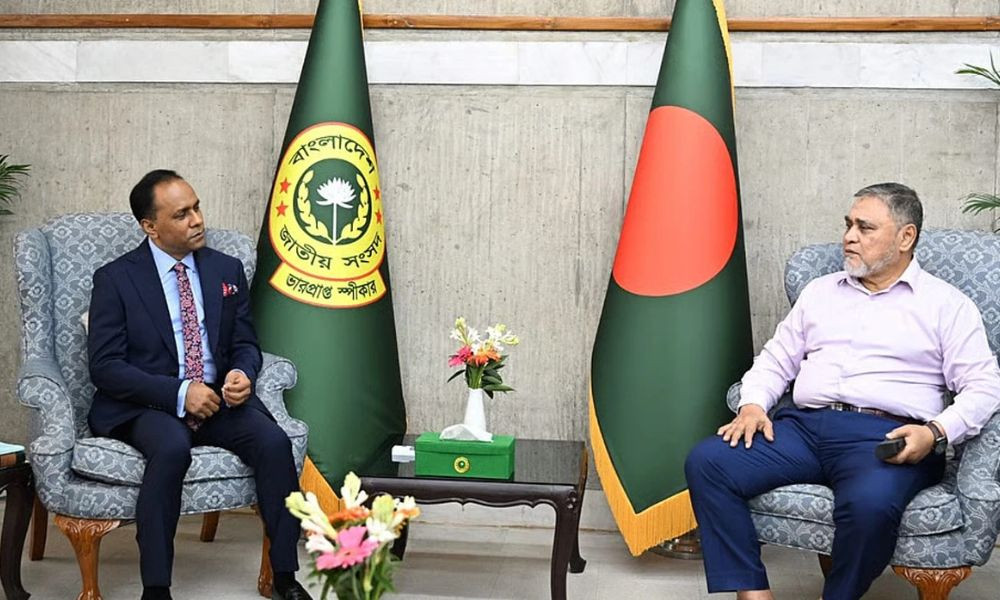 রাষ্ট্রপতি নির্বাচনের চূড়ান্ত প্রস্তুতি পর্যালোচনায় ভারপ্রাপ্ত স্পিকারের সঙ্গে প্রধান নির্বাচন কমিশনারের বৈঠক অনুষ্ঠিত