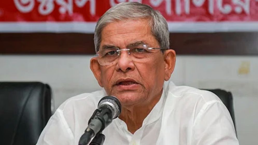 বিরোধী দলের বক্তব্য বিগত সরকারের মতো: মির্জা ফখরুল