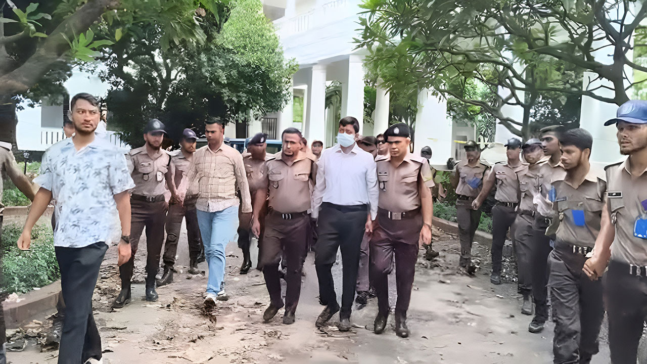 আন্তর্জাতিক অপরাধ ট্রাইব্যুনালে হাজির করা হলো বিমান বাহিনীর উইং কমান্ডার সাইফুর রহমানকে