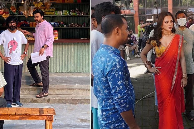 বাংলাদেশ চলচ্চিত্র উন্নয়ন করপোরেশনে কর্মচাঞ্চল্য ফিরেছে, চিত্রনায়িকা নুসরাত ফারিয়া ওয়েব ফিল্মের শুটিংয়ে ব্যস্ত