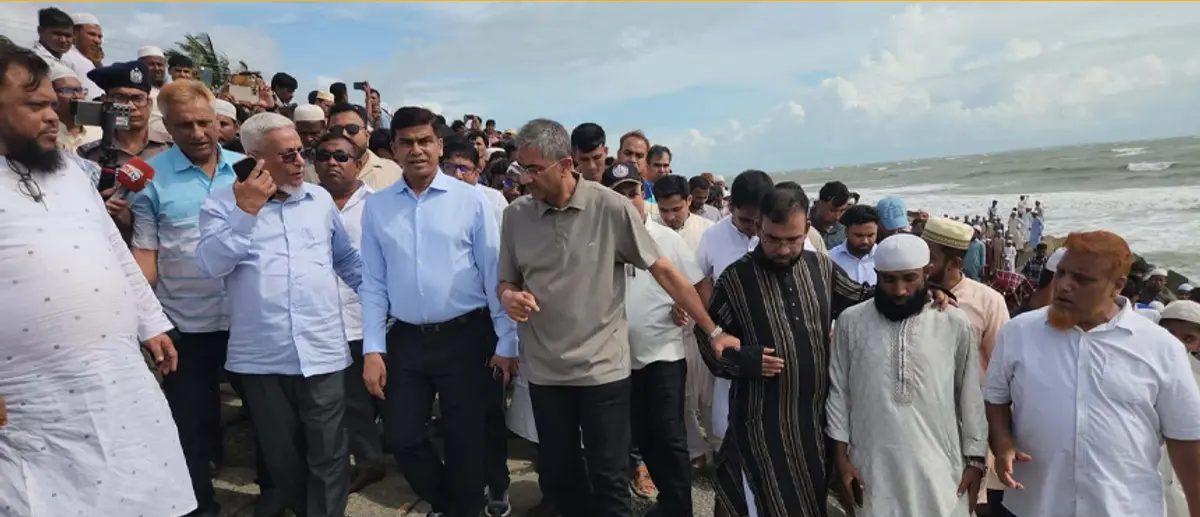 দেশের স্বার্থ ও জনস্বার্থ বিবেচনায় নাফ নদীর পোল্ডার প্রকল্পের কাজ করা হবে: পানিসম্পদমন্ত্রী