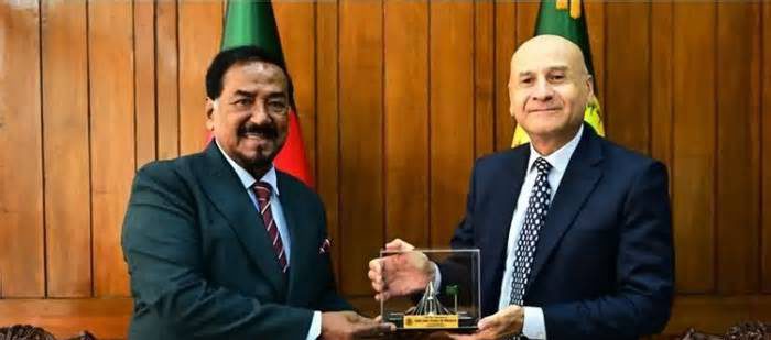 স্পিকারের সঙ্গে ঢাকায় নিযুক্ত ইতালির রাষ্ট্রদূতের সৌজন্য সাক্ষাৎ