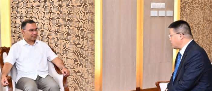 প্রধানমন্ত্রীর সঙ্গে চীনের রাষ্ট্রদূতের বিদায়ী সাক্ষাৎ