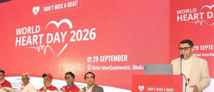 হৃদয়ের কোনো সংকেত অবহেলা করা যাবে না : স্বাস্থ্যমন্ত্রী